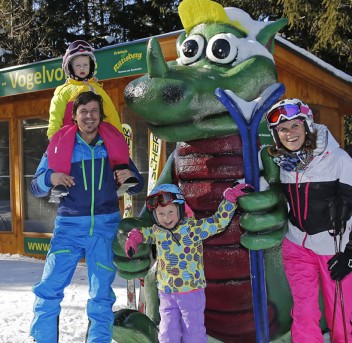 Skifahren mit Kali in Ramsau © Photo-Austria/raffalt