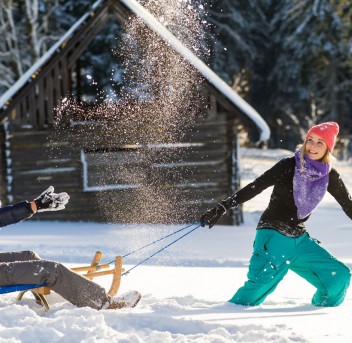 Rodeln in Ramsau